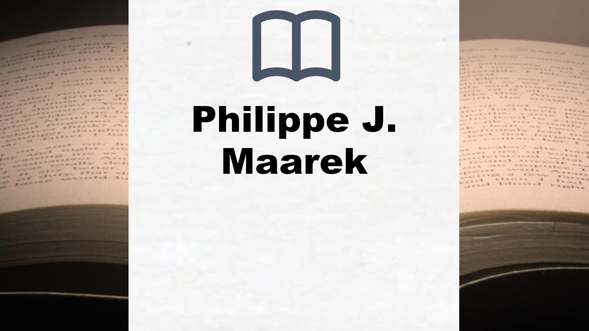 Libros Philippe J. Maarek