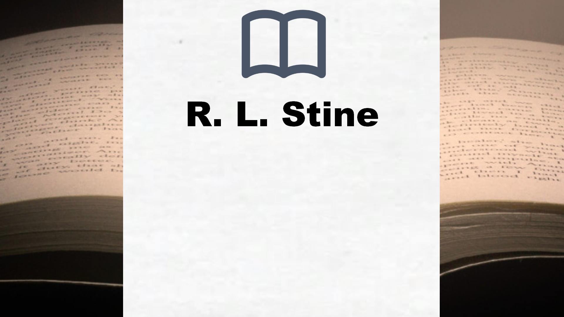 Libros R. L. Stine