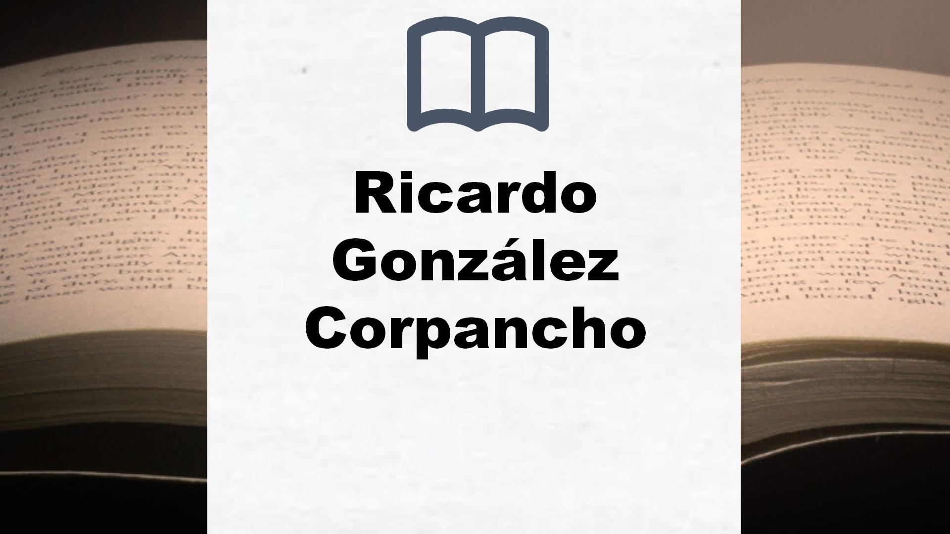 Libros Ricardo González Corpancho