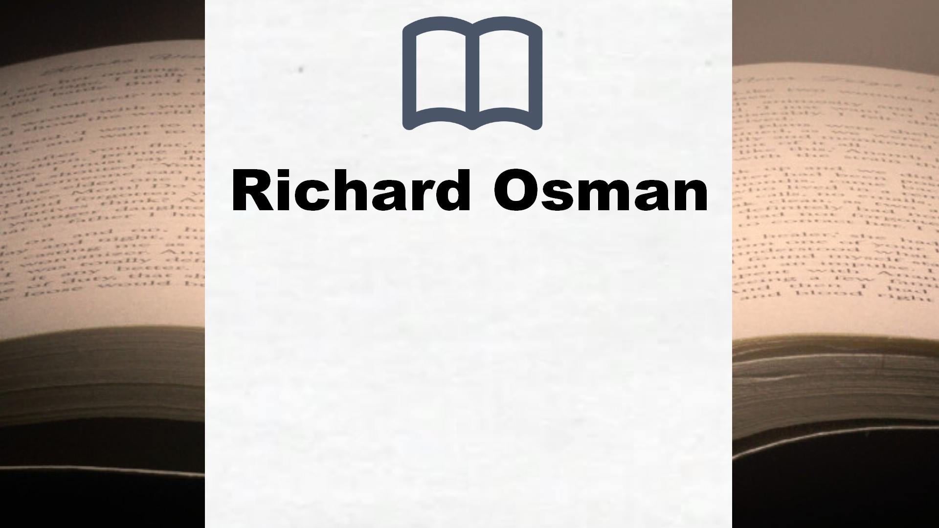 Libros Richard Osman