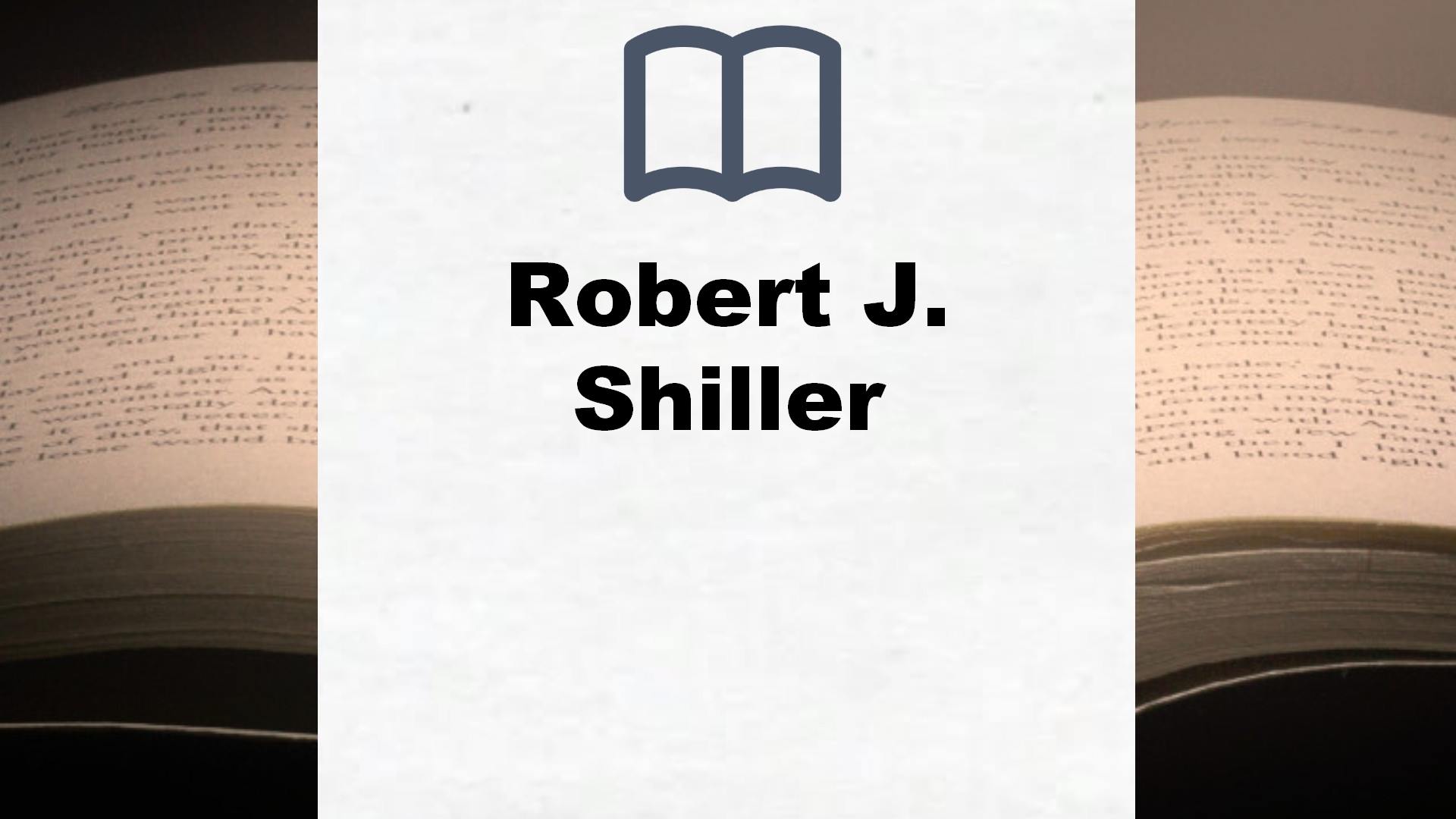 Libros Robert J. Shiller