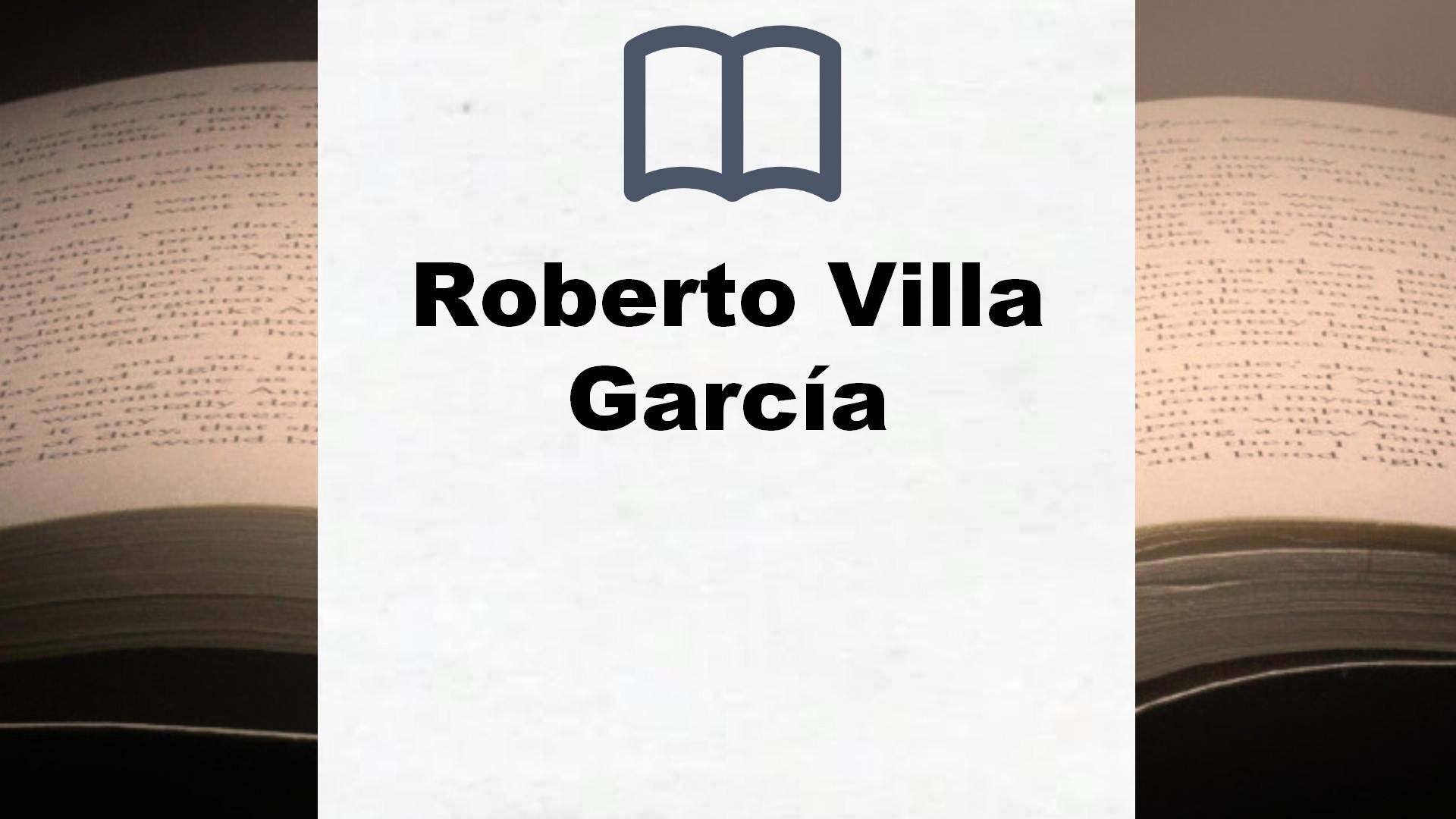 Libros Roberto Villa García