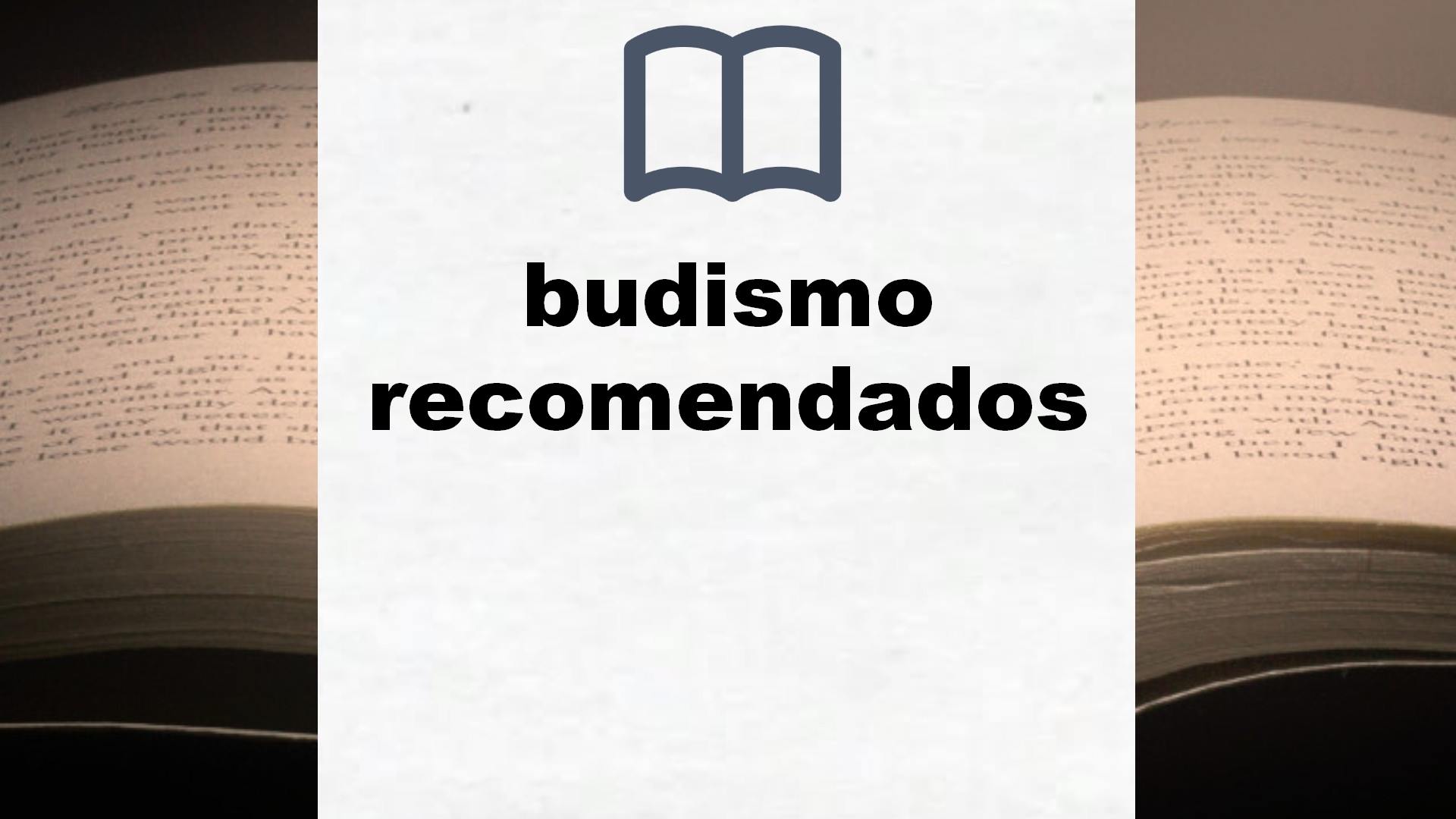 Libros sobre budismo recomendados