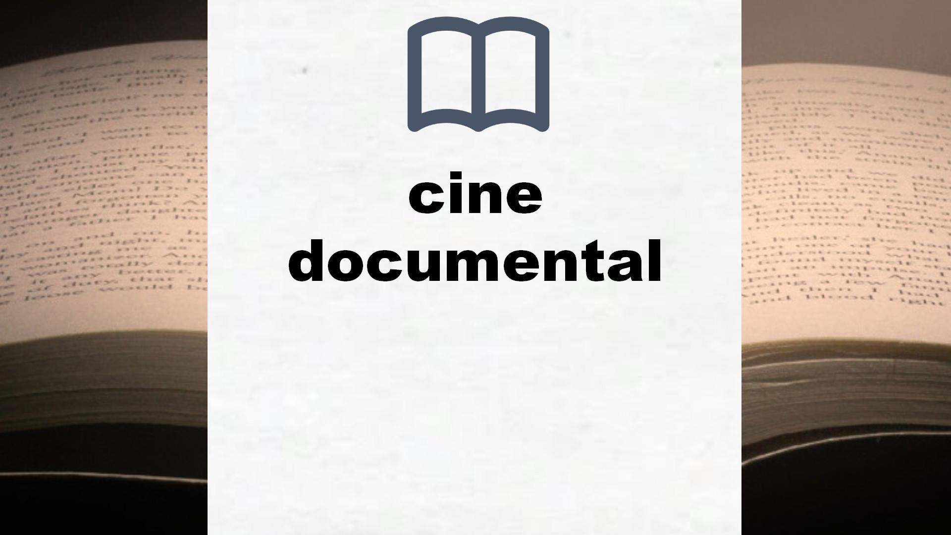 Libros sobre cine documental