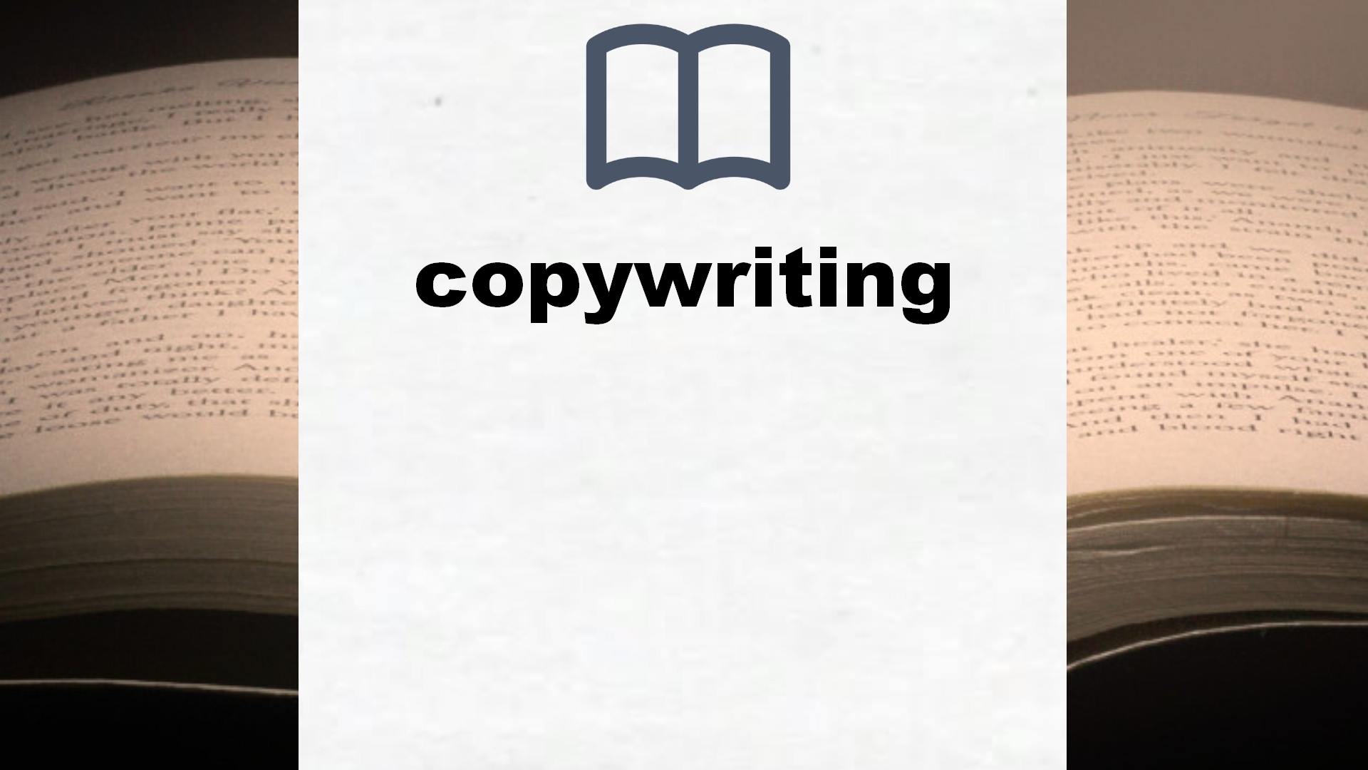 Libros sobre copywriting