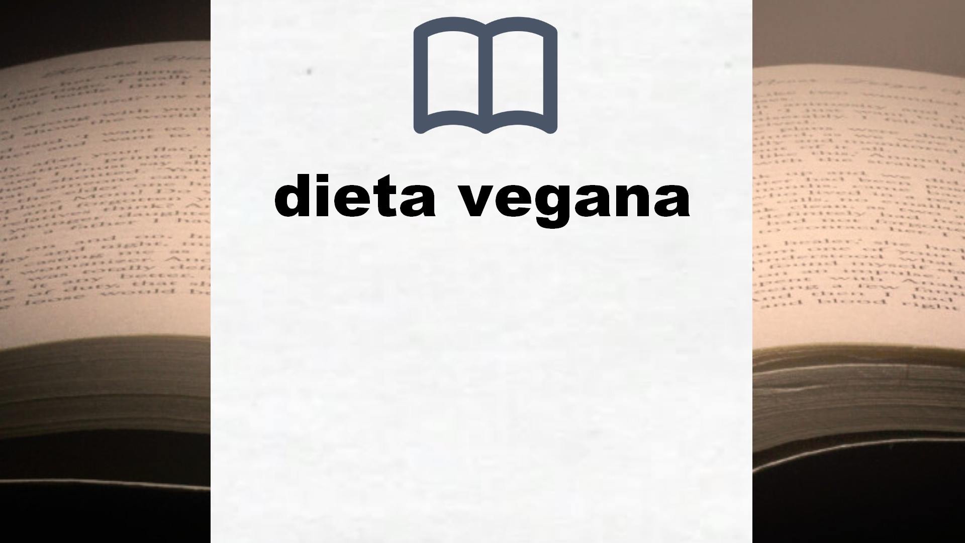 Libros sobre dieta vegana