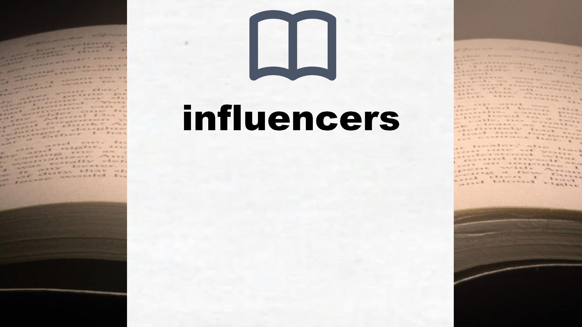 Libros sobre influencers