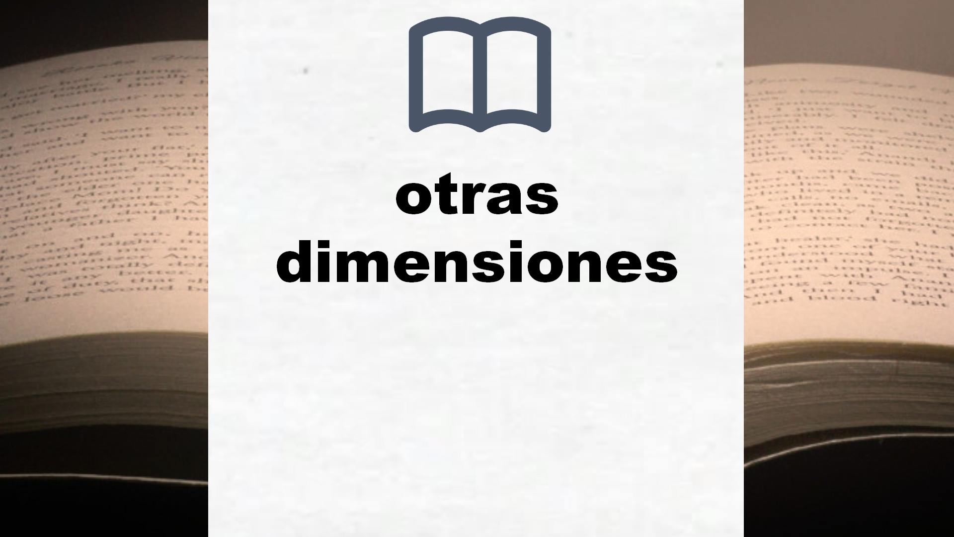 Libros sobre otras dimensiones