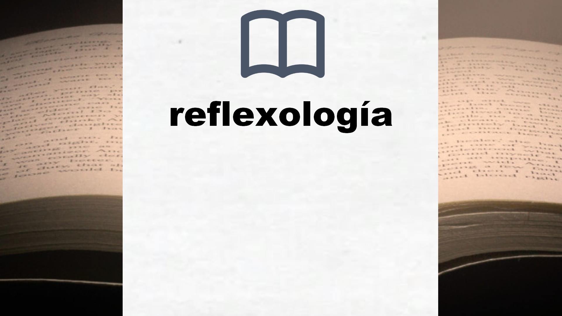 Libros sobre reflexología