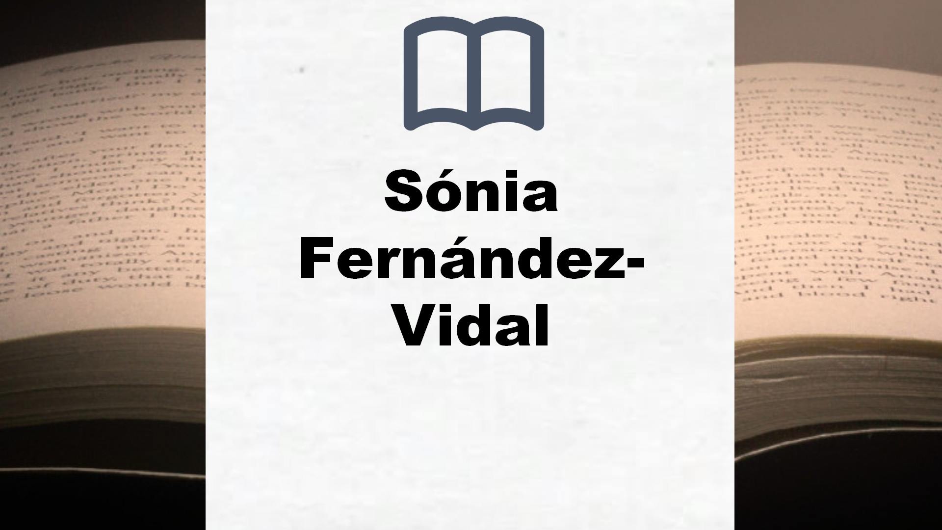 Libros Sónia Fernández-Vidal