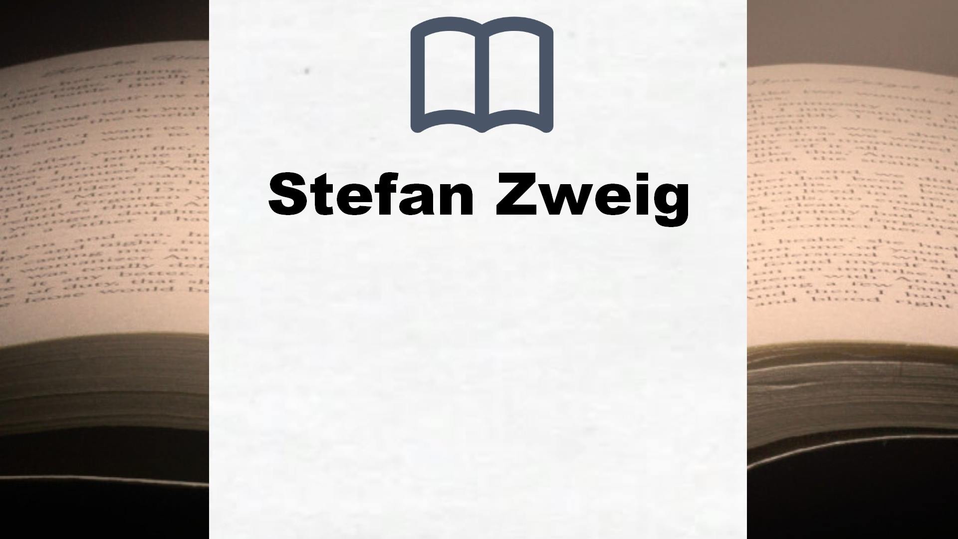 Libros Stefan Zweig