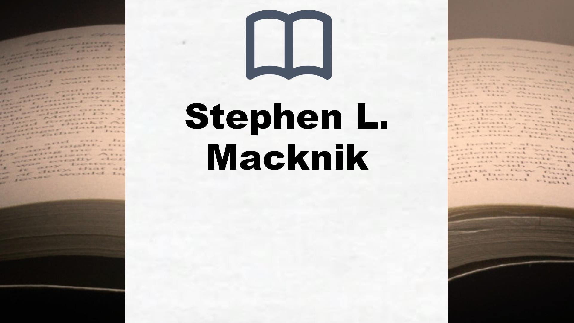 Libros Stephen L. Macknik