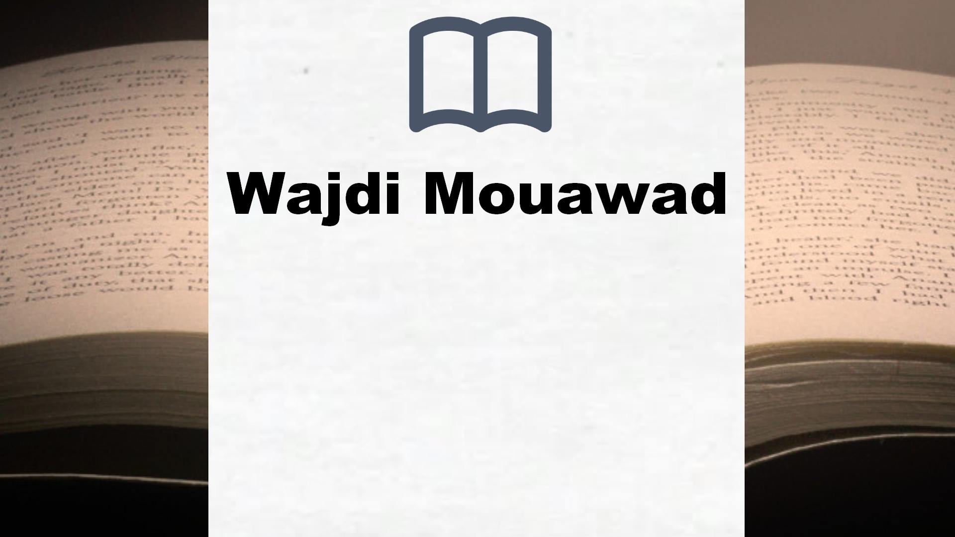 Libros Wajdi Mouawad