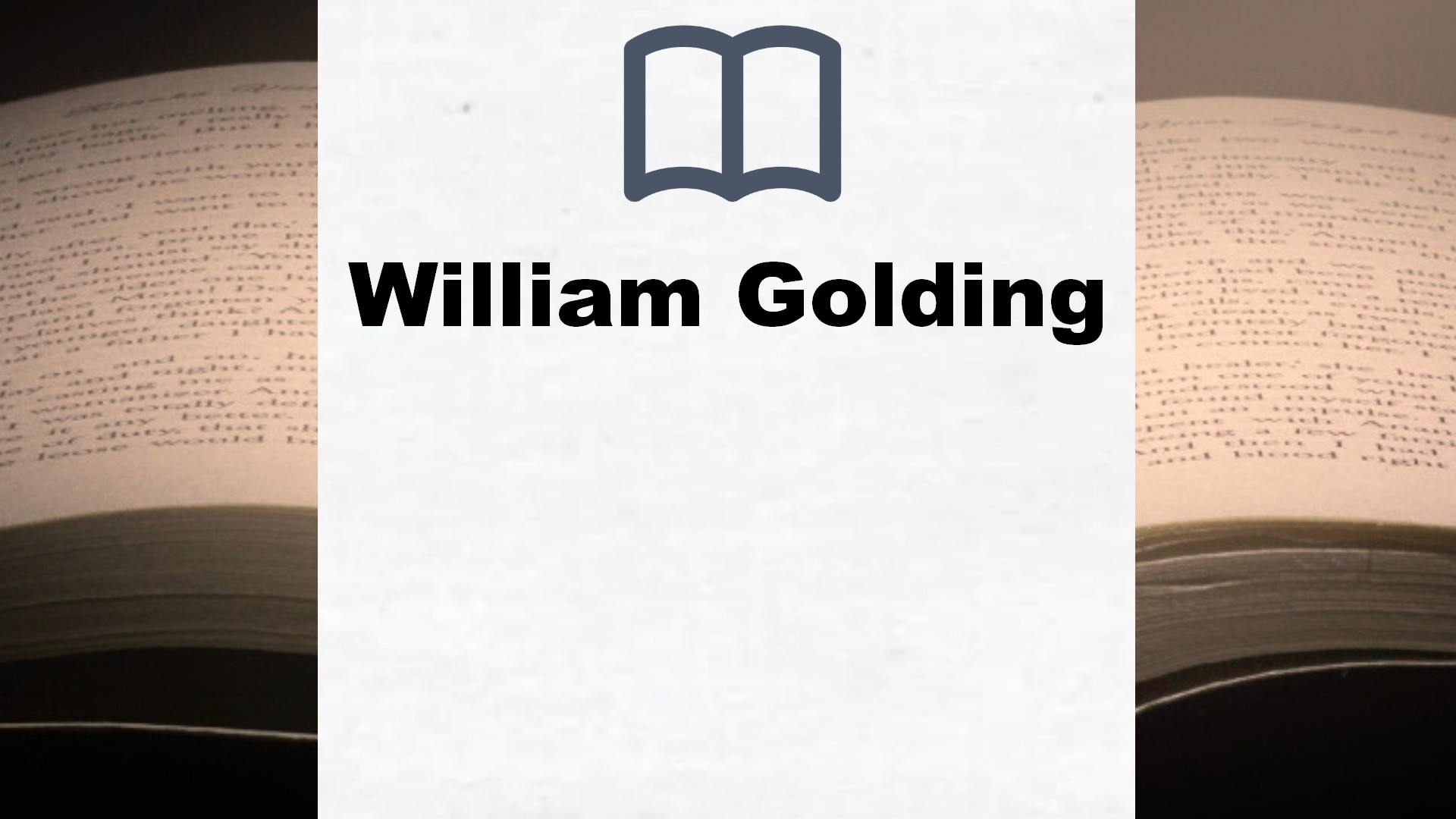 Libros William Golding