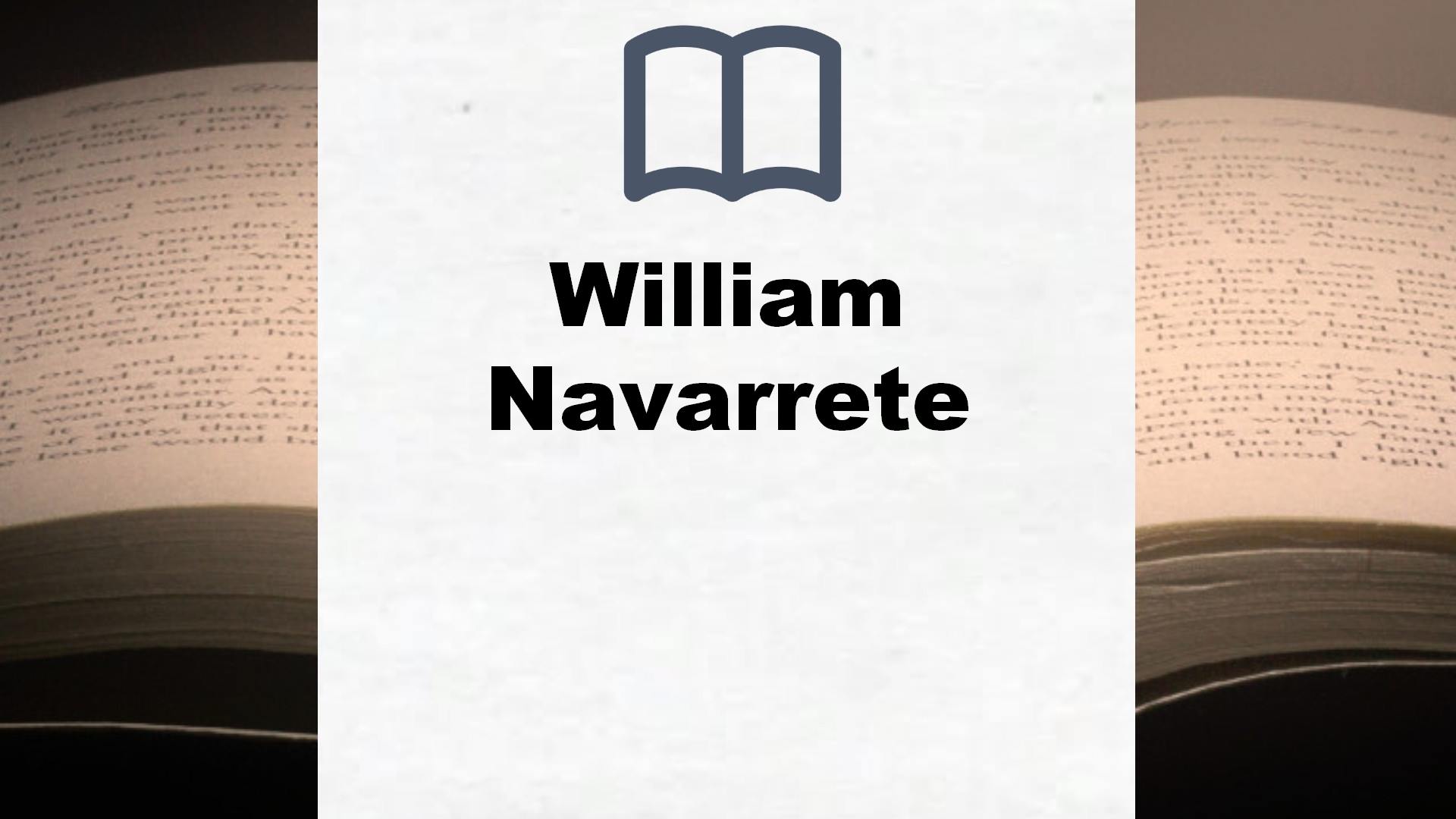 Libros William Navarrete