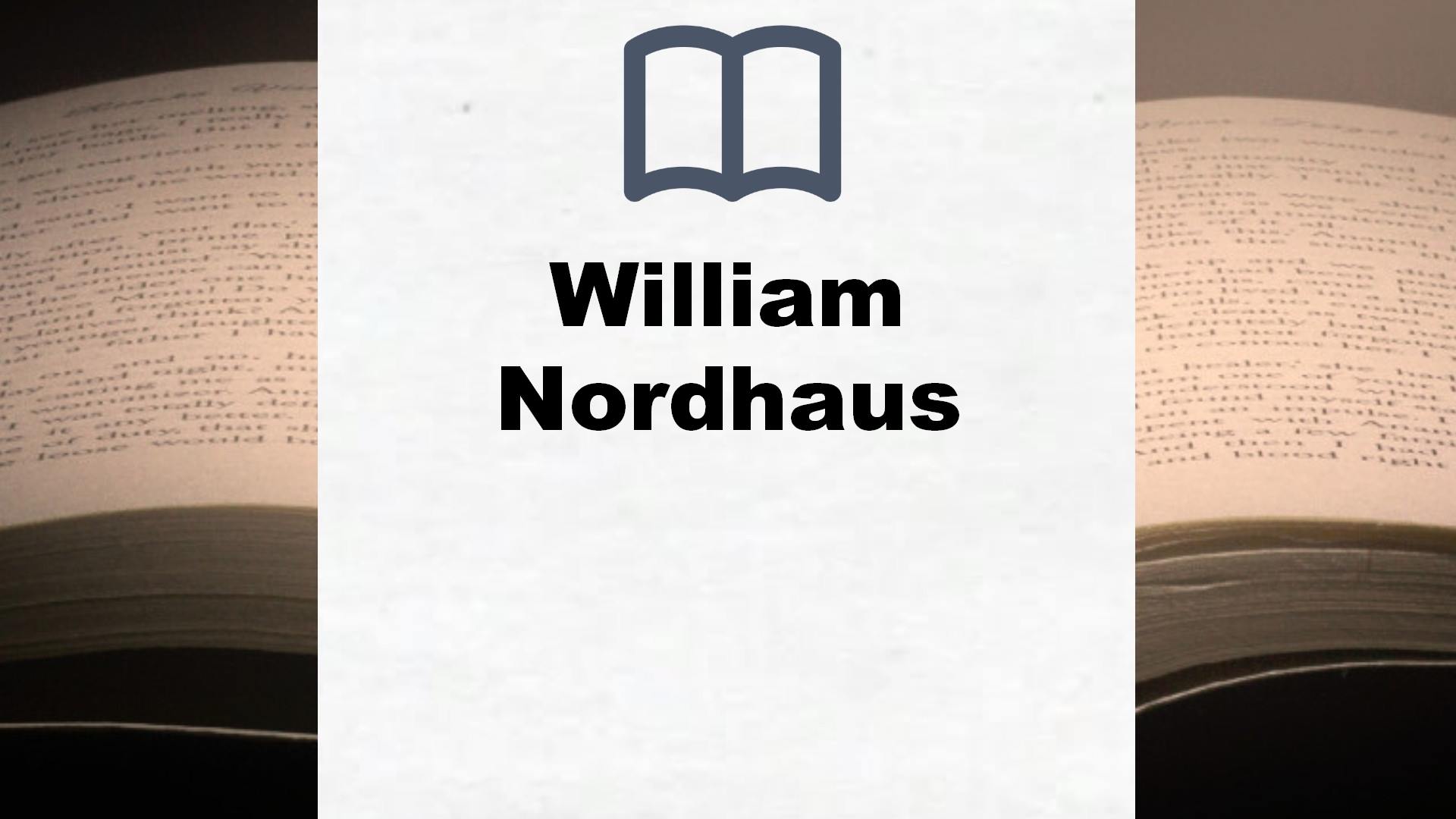 Libros William Nordhaus