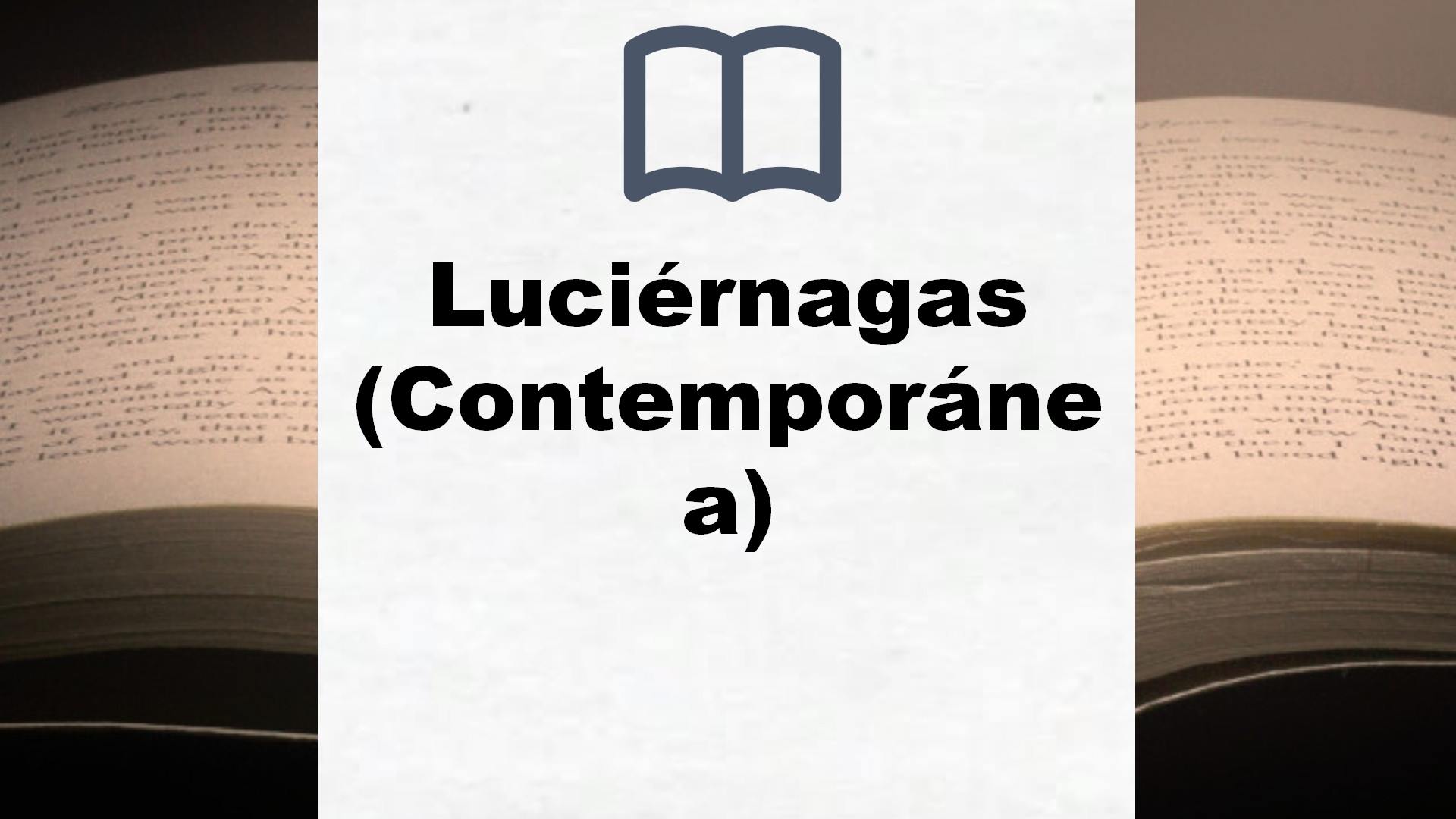 Luciérnagas (Contemporánea) – Reseña del libro